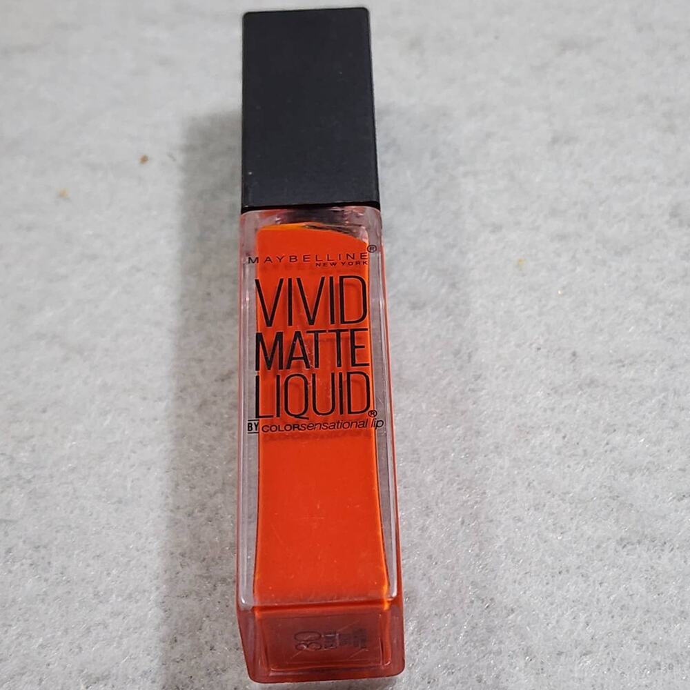 30 ORANGE SHOT Vivid Matte Liquid ColorSensational 0.26fl oz Maybelline New York